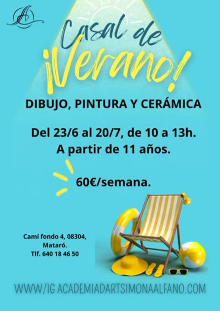 Campus de verano arte | Academia d'Art Simona Alfano